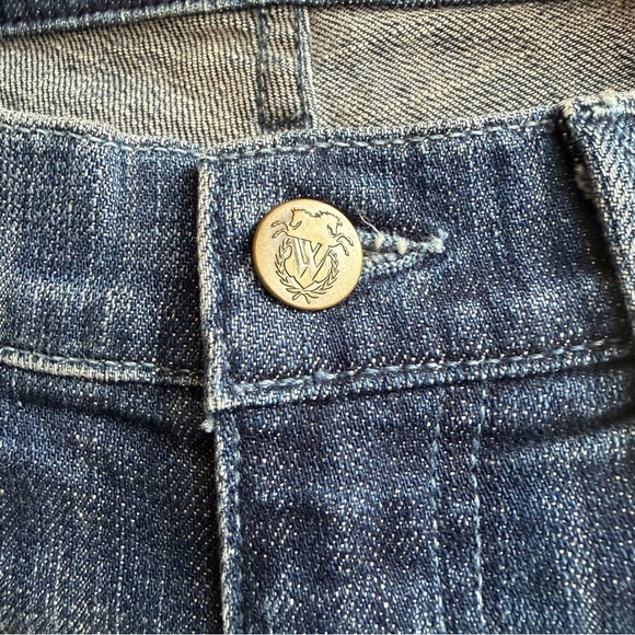 WildFox Dark Blue Distressed Skinny Jeans - Picture 14 of 14